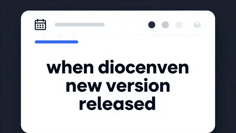 when dorgenven new version released