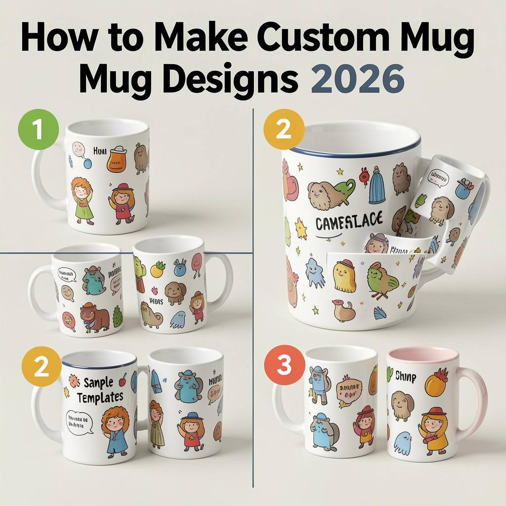 How To Make Custom Mug Designs In 2026: A Step-By-Step Mug Maker Guide